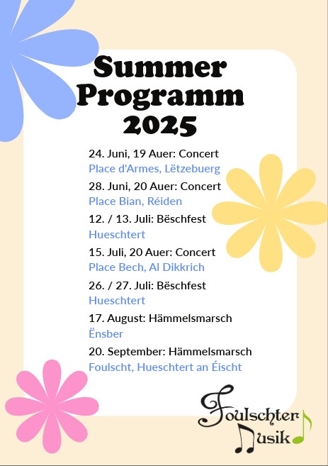 Summerprogramm
